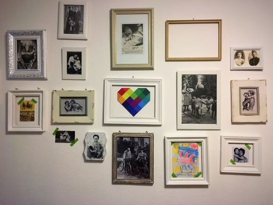 Bilderwand in der Praxis